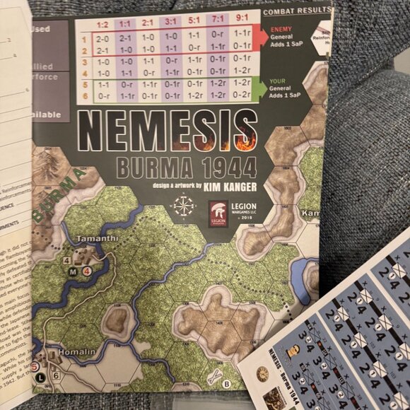Nemesis: Burma 1944 (open, unpunched) LWG-1801 - Picture 10 of 13